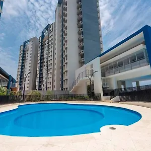 Hermoso Apartamento Con Piscina, Jacuzzi Y Sauna Dentro De Conjunto Apartamento